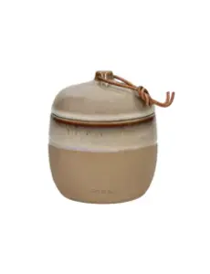 Pomax STROMBOLI - kaars - keramiek / wax - DIA