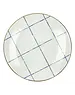 Pomax ANAFI - dinerbord - porselein - DIA 26,5 cm - blauw