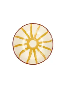 Pomax MYKONOS - soepkom - porselein - DIA 15,2 x H 6 cm - geel