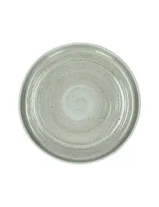 Pomax EPICES - ontbijtbord - porselein - DIA 21 x H 2,4 cm - donkergroen