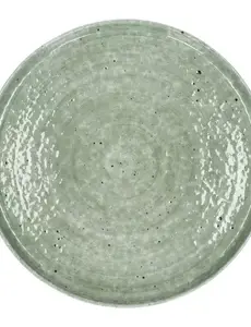 Pomax EPICES - dinerbord - porselein - DIA 27 x H 2,6 cm - donkergroen