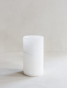 Ceramic by Rosa Theelicht wit Costa