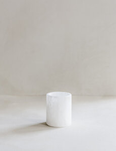 Ceramic by Rosa Popa theelicht wit