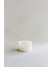 Ceramic by Rosa theelicht plat breed-will-beige