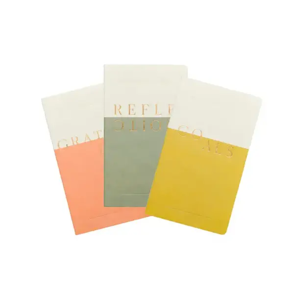 Designworks Collective Notebook Set - Wellness (Reflections/Goals/Gratitude)