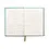 Designworks Collective Suedette Hardcover Journal - green - linear B