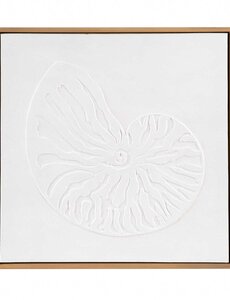 Andrea House NAUTILUS ABSTRACT SCHILDERIJ 40X40CM