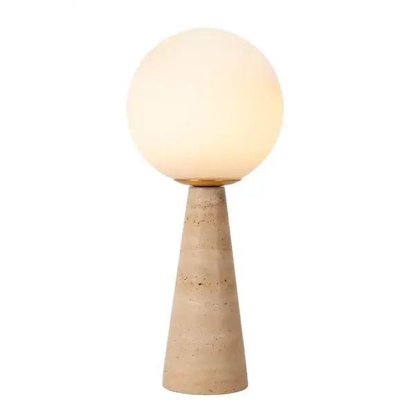 Lucide EVIN - Tafellamp - 1xE27 - Opaal