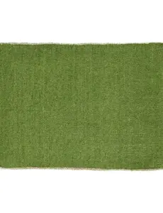 Pomax FRIVOLE - placemat - katoen / . - L 50 x W 35 cm - kaki