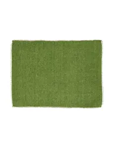 Pomax FRIVOLE - placemat - katoen / . - L 50 x W 35 cm - kaki