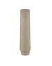 PTMD Zonna Beige matt ceramic high vase L