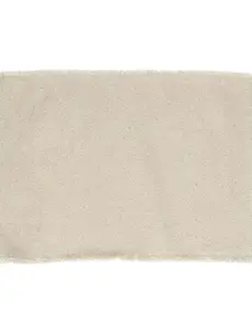 Pomax FRIVOLE - placemat - katoen / . - L 50 x W 35 cm - naturel