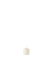 Piffany LED Pillar candle, Ivory, Smooth, 5x4,5 cm