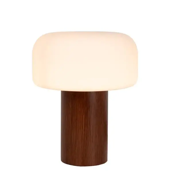 Lucide Lucide KENAN - Tafellamp - Ø 22 cm - 1xE14 - Hout