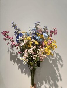  Boeket wild gekleurd