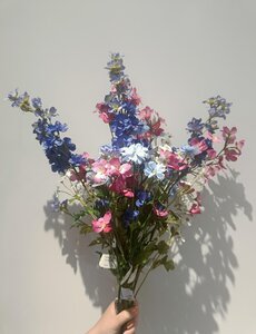  Wild boeket roze en paars!