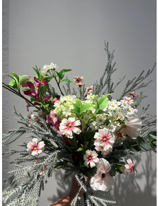  Boeket Daisy roze