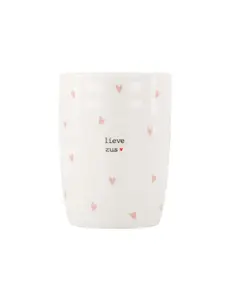 zusss Koffiemok hartjes lieve zus wit / roze wit / roze
