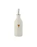 zusss olie/azijn fles keramiek hartje