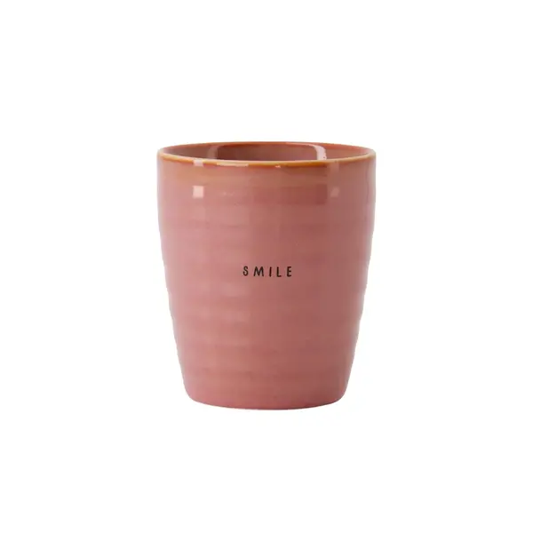 zusss koffiemok smile burgundy