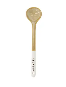 zusss lepeltje keramiek leukerd wit/zand