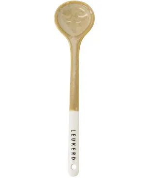 zusss lepeltje keramiek leukerd wit/zand