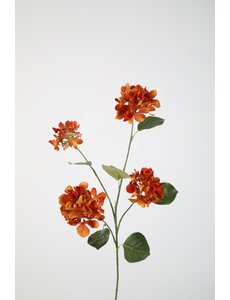 Colours & Green Hydrangea Spray 80cm