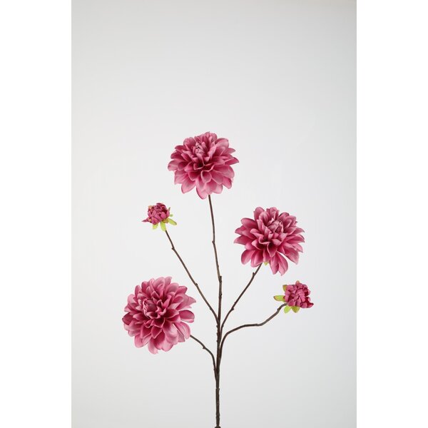 Colours & Green Dahlia Spray x5 90cm