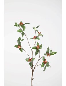 Colours & Green Begonia Leaf Spray 90cm