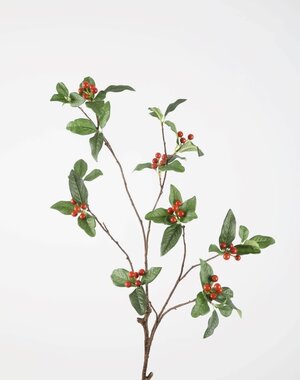 Colours & Green Begonia Leaf Spray 90cm