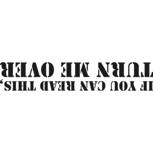 If you can read this