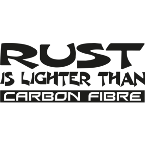 Rust is lighter
