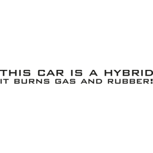 This car is a hybrid