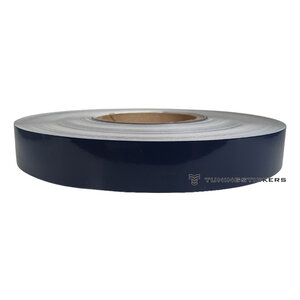 Navy Dark Blue 19 mm Striping