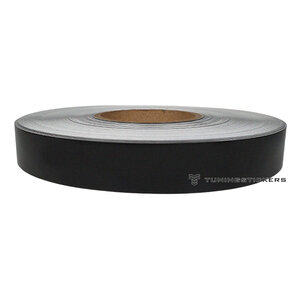 Black matte 19 mm Striping