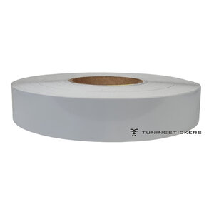 Light Grey 25 mm Striping