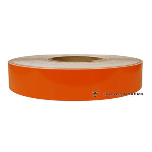 Orange 25 mm Striping