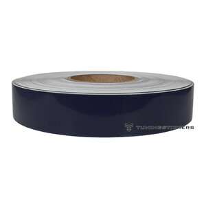Navy Dark Blue 25 mm Striping