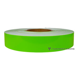 Lime 25 mm Striping