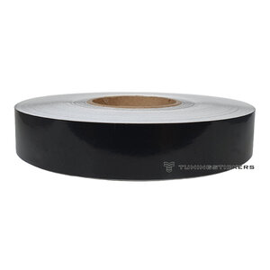 Black 25 mm Striping