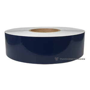 Navy Dark Blue 38 mm Striping