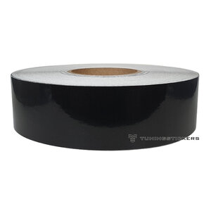 Black 38 mm Striping