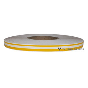 Corn Yellow 7.5 mm  Dubbele striping