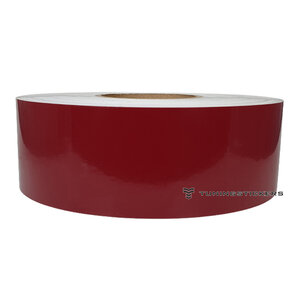 Wine Red 50 mm Striping
