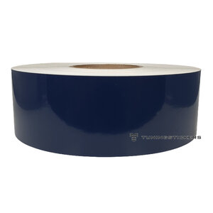Navy Dark Blue 50 mm Striping