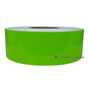 Lime Green 50 mm Striping