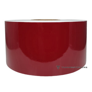 Wine Red 76 mm Striping
