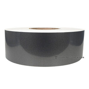 Charcoal Metallic 50 mm Striping