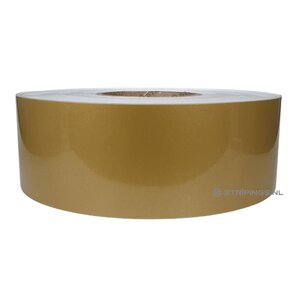 Gold Metallic 50 mm Striping