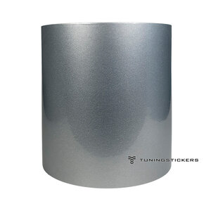 Silver Metallic 100 mm Striping